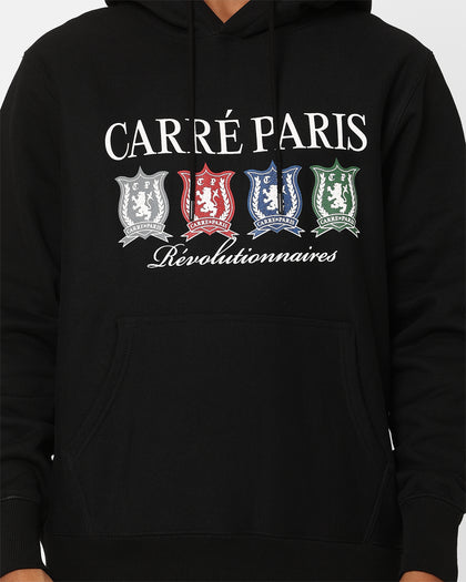 Carre Shield Hoodie Black