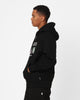 Carre Shield Hoodie Black