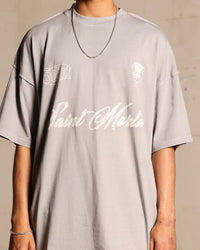 Saint Morta Roadhouse Boxy T-Shirt Vintage Grey