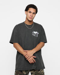 Loiter Slow Burn T-Shirt Vintage Black