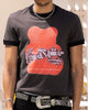 Loiter Gummy Ringer T-Shirt Charcoal