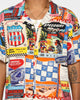 The New Establishment X Nascar CMS Program Resort Button Up Shirt Multi