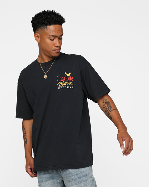 The New Establishment X Nascar CMS Racing Logo T-Shirt Washed Black