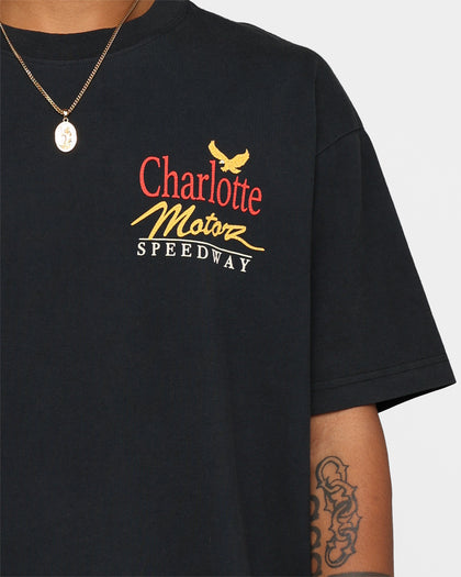 The New Establishment X Nascar CMS Racing Logo T-Shirt Washed Black