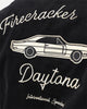 The New Establishment X Nascar Firecracker 60's Cord Racer Jacket Black