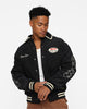 The New Establishment X Nascar Firecracker 60's Cord Racer Jacket Black