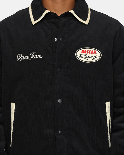 The New Establishment X Nascar Firecracker 60's Cord Racer Jacket Black