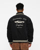 The New Establishment X Nascar Firecracker 60's Cord Racer Jacket Black