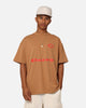 Carre C Star Oversized T-Shirt Tobacco