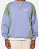 Carre C Star Panelled Crewneck Pale Blue