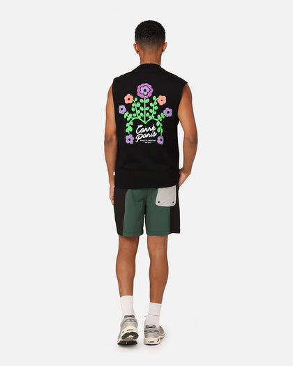 Carre Floraux Muscle T-Shirt Black