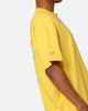 Carre Floraux Oversized T-Shirt Yellow