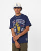 Mitchell & Ness Los Angeles Lakers Globe Champion T-Shirt Midnight Navy