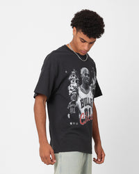 Mitchell & Ness Chicago Bulls Dennis Rodman Player Photo T-Shirt Faded Black