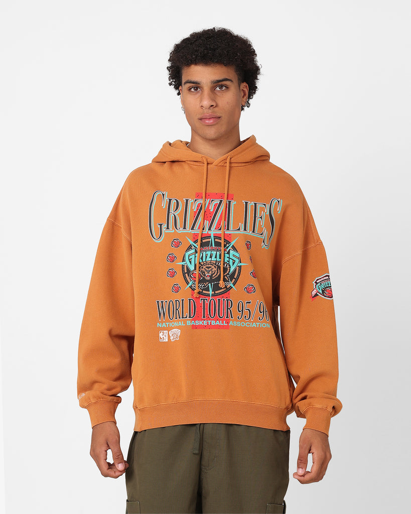 Mitchell & Ness Vancouver Grizzlies Tour Hoodie Bronze | Culture Kings