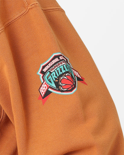 Mitchell & Ness Vancouver Grizzlies Tour Hoodie Bronze