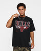 Mitchell & Ness Chicago Bulls Underscore T-Shirt Faded Black