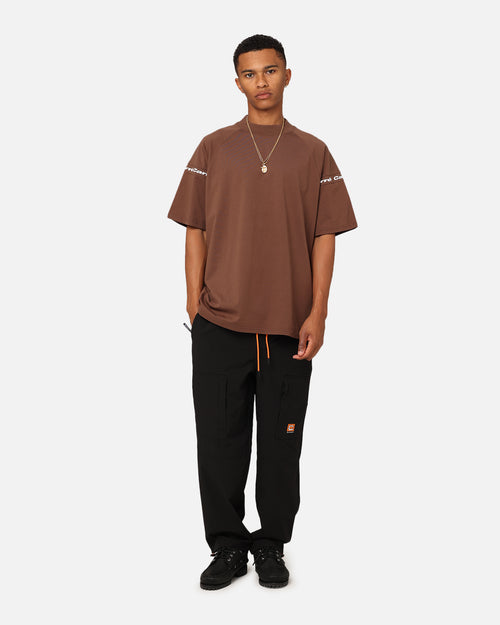 Carre Prime Oversized Raglan T-Shirt Dark Brown