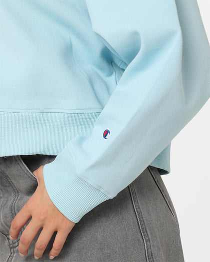 Champion Women's Rochester Base Crewneck Iced Blue CSI