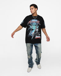 Loiter Midnight Route T-Shirt Black