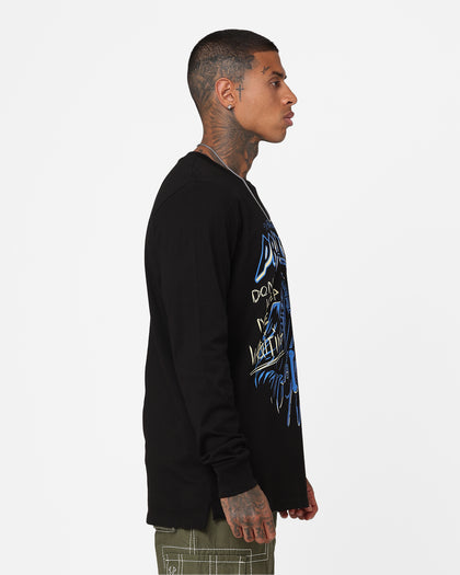 Broken Promises Call Waiting Long Sleeve T-Shirt Black