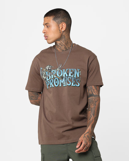 Broken Promises Timeless T-Shirt Brown