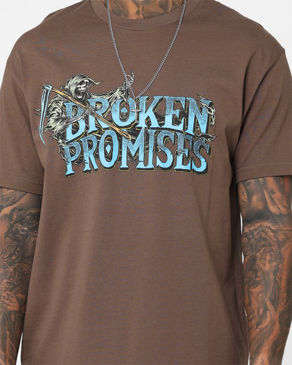 Broken Promises Timeless T-Shirt Brown