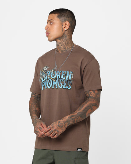 Broken Promises Timeless T-Shirt Brown