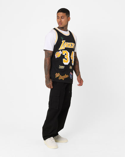 Mitchell & Ness Los Angeles Lakers Shaquille O'Neal Hi-Way Swing Jersey Black