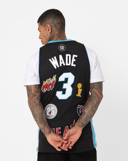 Mitchell & Ness Miami Heat Dwyane Wade Hi-Way Swing Jersey Black