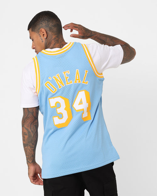Mitchell & Ness Los Angeles Lakers Shaquille O'Neal Swing Jersey Sky Blue