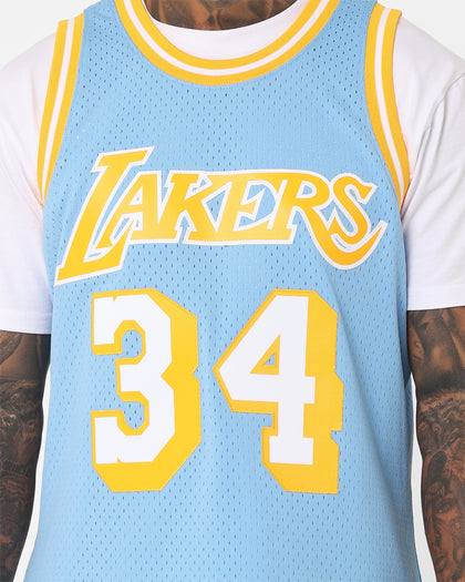 Mitchell & Ness Los Angeles Lakers Shaquille O'Neal Swing Jersey Sky Blue