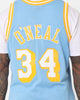 Mitchell & Ness Los Angeles Lakers Shaquille O'Neal Swing Jersey Sky Blue