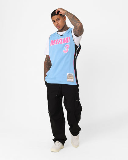 Mitchell & Ness Miami Heat Dwyane Wade Swing Jersey Sky Blue