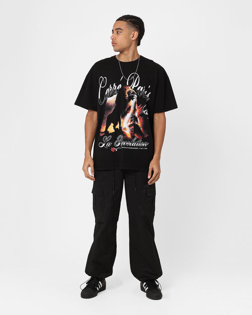 Carre Burning Desire Box T-Shirt Black Wash