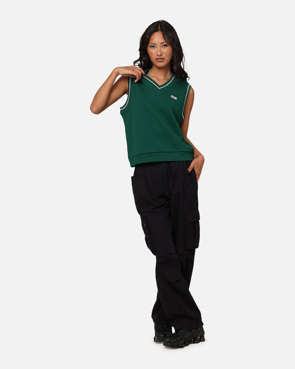 Reebok Women's Court Classics Vest Dark Green