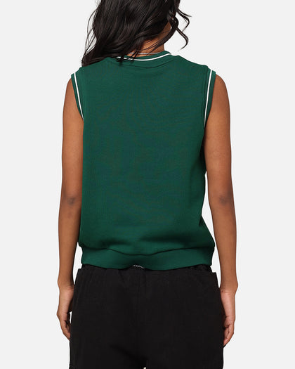 Reebok Women's Court Classics Vest Dark Green
