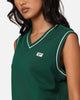 Reebok Women's Court Classics Vest Dark Green