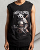 The Anti Order Kung Fu Panelled Singlet Black