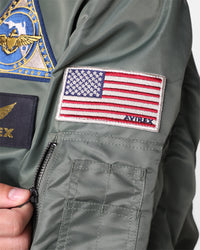Avirex CWU-45P Flight Jacket Flight Green