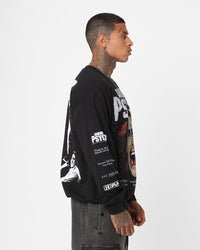 Rats Get Fat X American Psycho American Psycho Crewneck Black