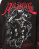 73Studio X The Lord Of The Rings Nazgul Vintage Hoodie Black Wash