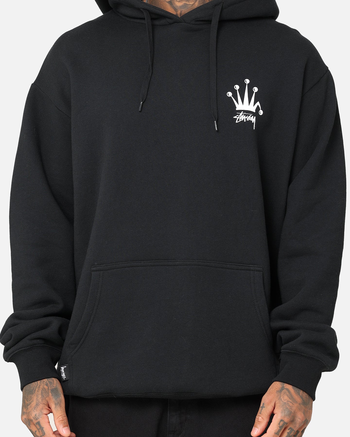 Stussy Crown LCB Hoodie Black | Culture Kings