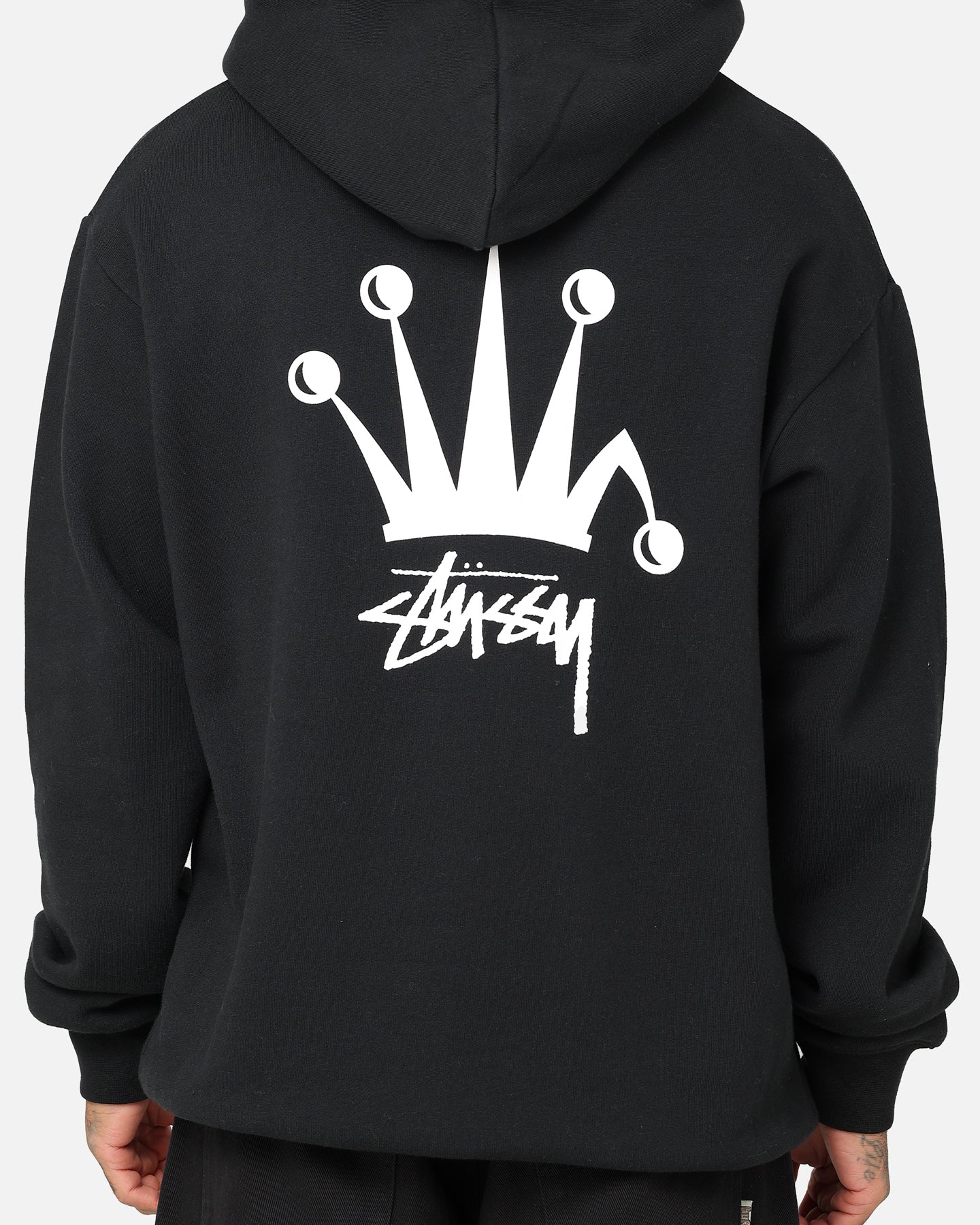 Stussy Crown LCB Hoodie Black | Culture Kings
