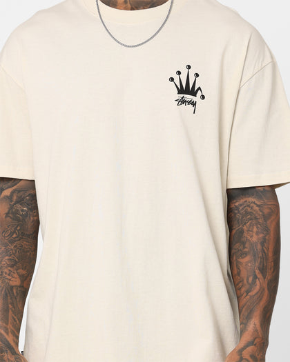 Stussy Crown LCB T-Shirt Cream