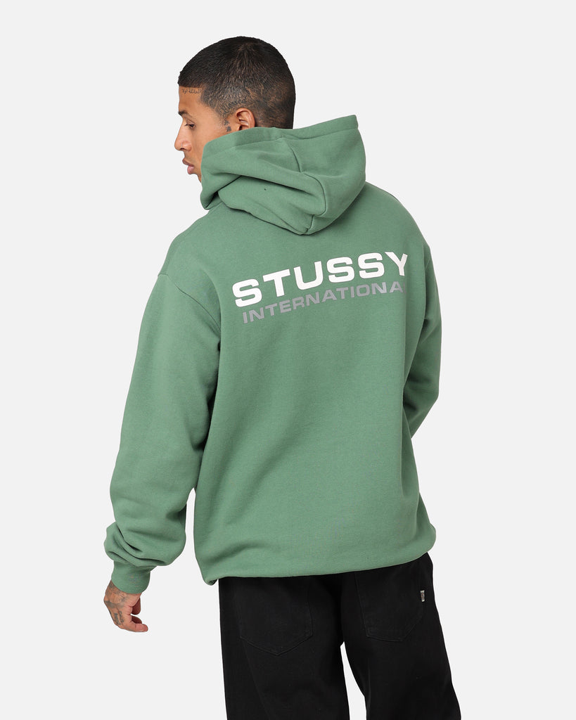 Stussy International LCB Hoodie Green | Culture Kings