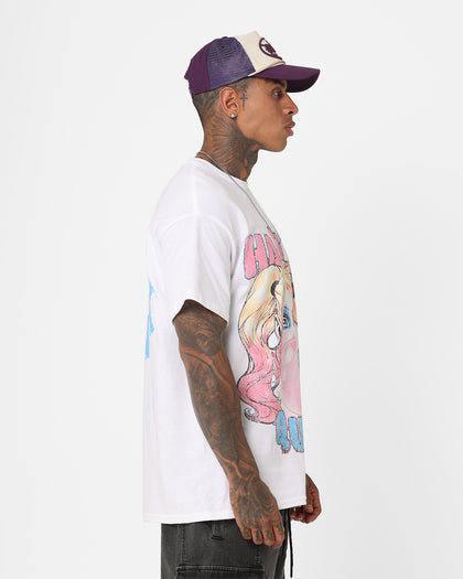 Goat Crew X DC Batman Harley Quinn T-Shirt White