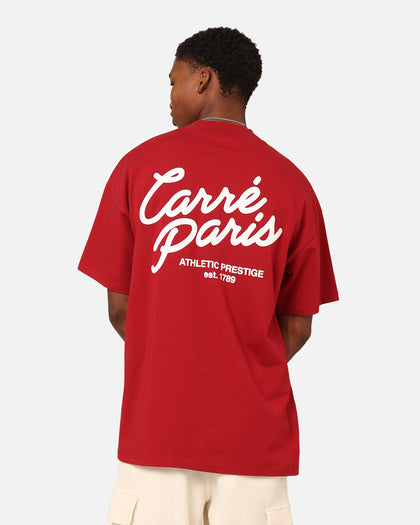 Carre Athletic Heritage Oversized T-Shirt Crimson