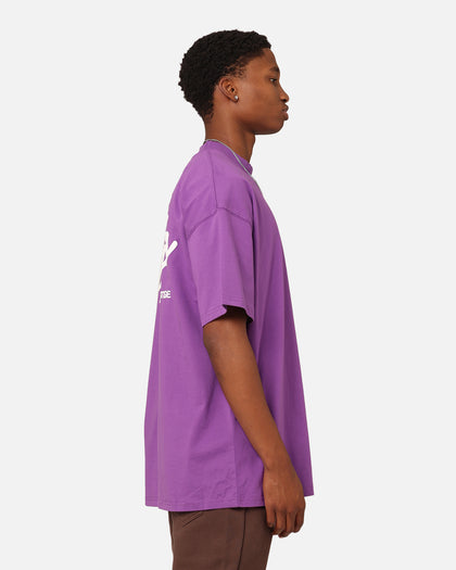 Carre Athletic Heritage Oversized T-Shirt Purple