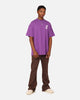 Carre Athletic Heritage Oversized T-Shirt Purple